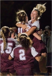 Celebrating Kat's Goal